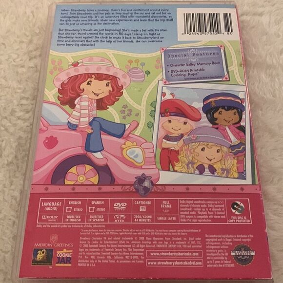 Strawberry Shortcake Berry Big Journeys DVD Movie wholesome goodness:)‎ - Picture 2 of 4